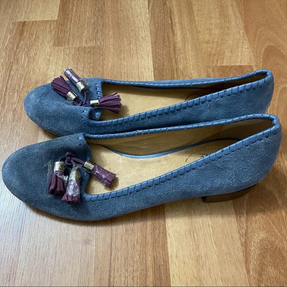 NWOB Jack Rogers Grace Tassel Loafers Suede - Picture 14 of 16